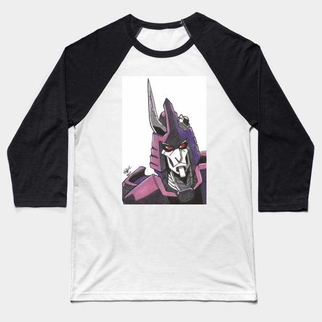 "Not a Decepticon" - Cyclonus Baseball T-Shirt by Art-95